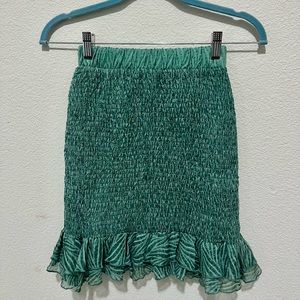 Just One Answer Ruffle skirt